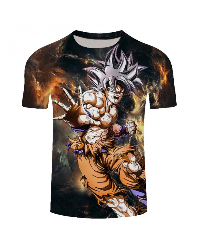 2021 Newest Summer Classic Anime Dragon Ball F 3D T-Shirt Men Goku Plus Size Fashion T Shirt Funny Hip Hop Streetwear Tee Shirt