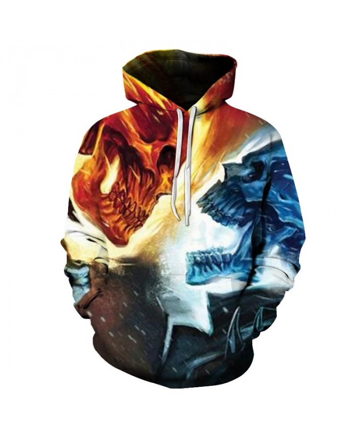 2021 Skull Soul chariot 3D Hoodies Men Women Sweatshirts Hooded Pullover Tracksuits Boy Coats Fashion Outwear jacket The big size D