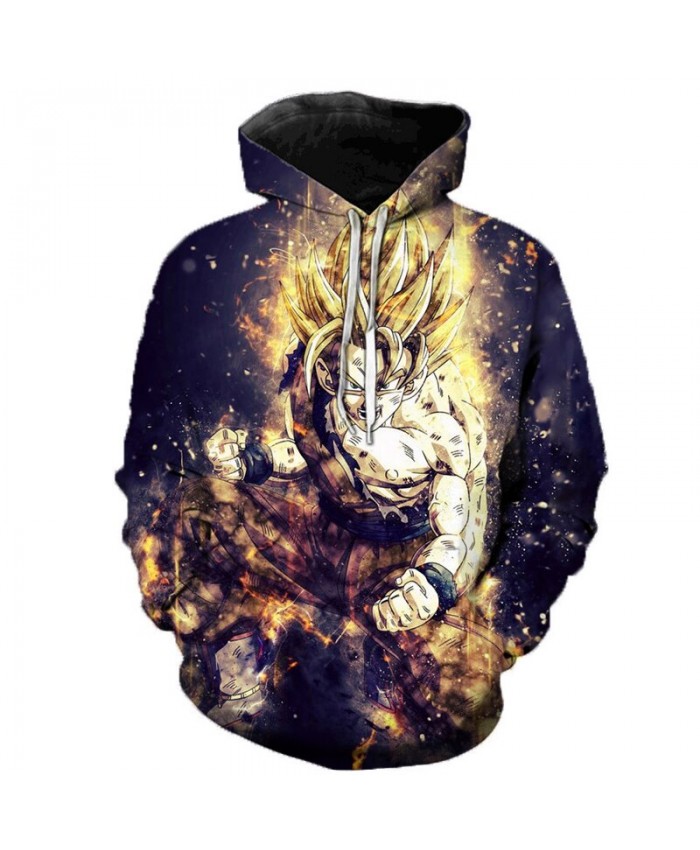 2021 Anime Dragon Ball Super 3D Print Hoodies Men Women Spring Outerwear Harajuku 3D Kid Goku Hoodie Sweatshirts Men Puls Size F