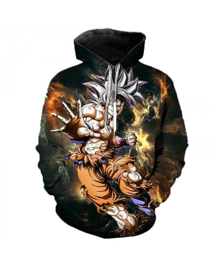 2023 Anime Dragon Ball Super 3D Print Hoodies Men Women Spring Outerwear Harajuku 3D Kid Goku Hoodie Sweatshirts Men Puls Size I