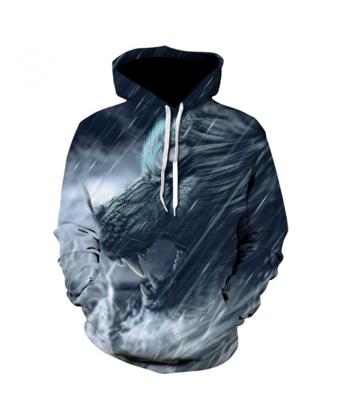 2021 Brand New Fashion Wolf Hoodies Men/women 3D Sweatshirts Print cool Wolf Hoody Hooded Hoodies Tracksuits Tops