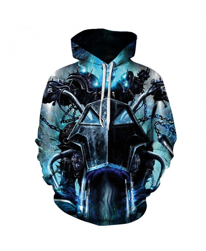 2021 Funny Hoodies 3D Flame skull print Hoodies Men Women Sweatshirts Unisex Tracksuits Fashion Casual Streetwear Hooded Pullover