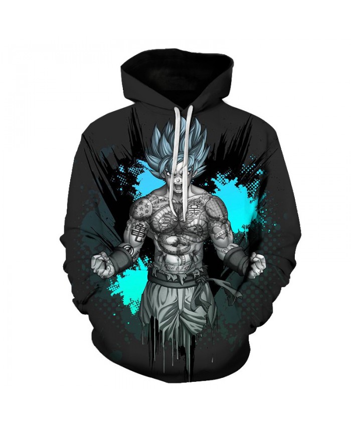2021 Hot Sale Dragon Ball Z Hoodie Sweatshirt 3D Printed Goku Casual Hoodies Men Women Harajuku Sports Long Sleeve Hoodies