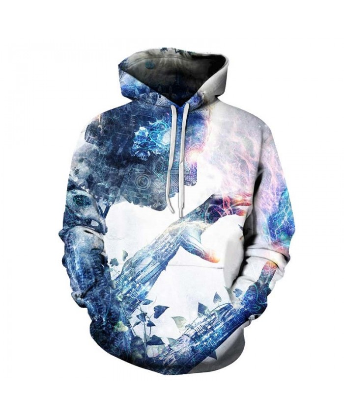 2021 New Flame Hand Men hoodies Pullover Sportsuit Long Sleeve Pullover Sweatshirt Casual Hoodie Men