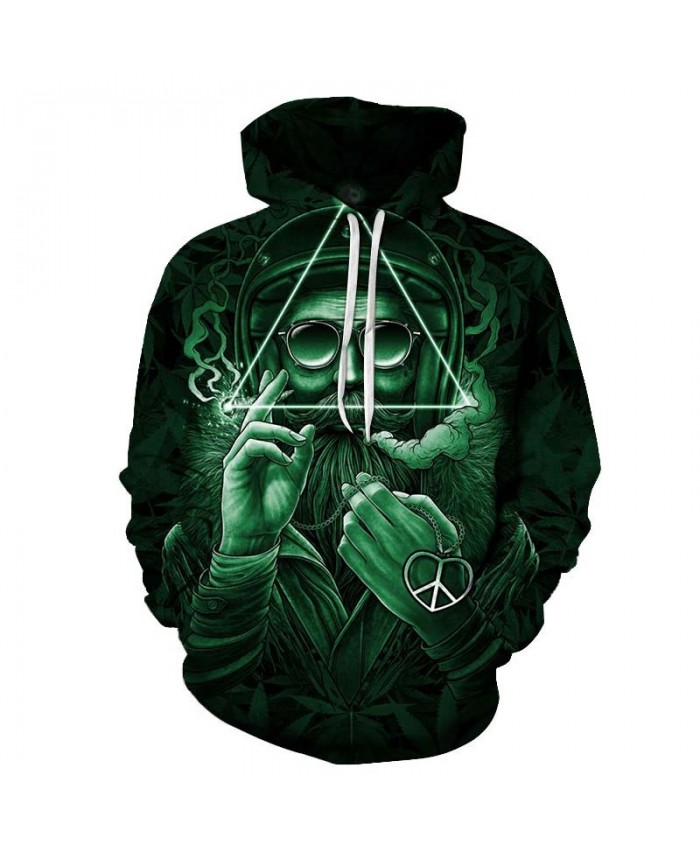 2021 New Green Glasses Men hoodies Pullover Sportsuit Pullover Sweatshirt Casual Hoodie Men Long Sleeve