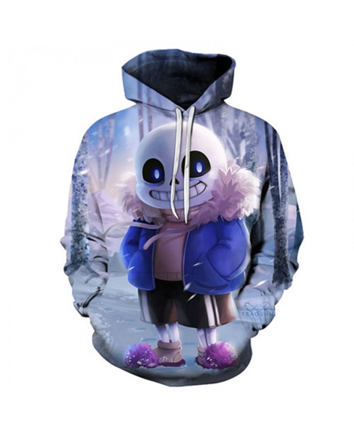 2021 New Hairy Shoes Undertale 3D Print Mens Pullover Sweatshirt Fashion Casual Men Hoodies Custom Pullover Hoodie