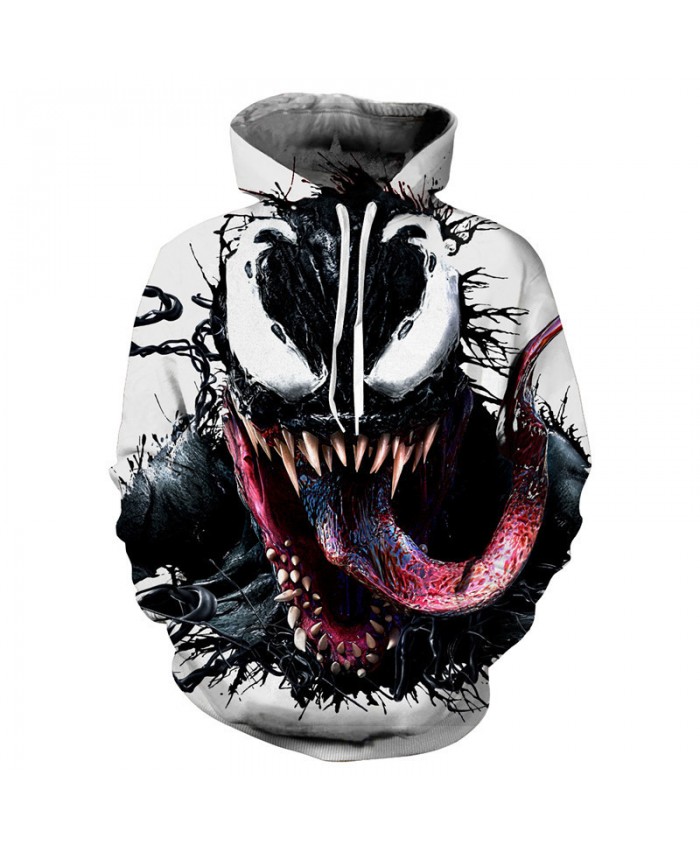 2021 hot Sales Anime Venom 3D Hoodie Sweatshirts Uniform Men Women Pullover Hoodies Fashion Tops Outerwear Coat