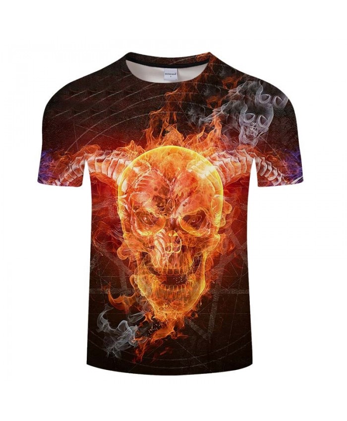 2021 3D Print t-shirt Flame Shantou Men Tees Fashion Short Pullovers T Shirt Men Collar Brand t shirt Tops
