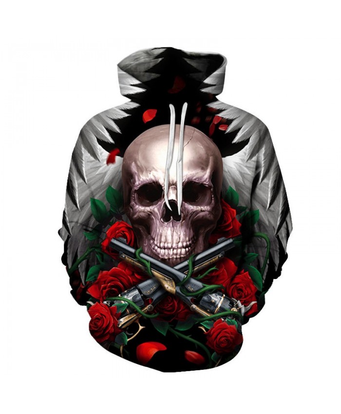 2021 Flower Mens Hoodie Men Hoody Unisex Casual Fashion Pullover Skull Sweatshirt Long Sleeve Anime Tops