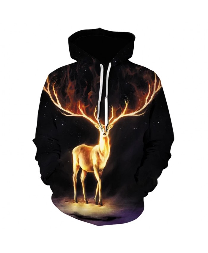2021 New High Quality Design Animal 3d Printing Men's And Women's Hoodie Cartoon Black Sweatshirt Harajuku Hoodie Casual Coat