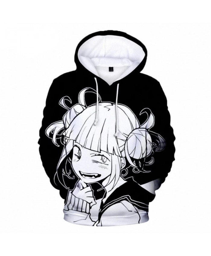 Himiko Toga Hoodie Men Women Fashion Casual 3D Printed Hooded Sweatshirts 2021 New Anime My Hero Academia Cosplay Pullovers