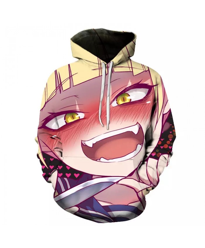 2021 Autumn And Winter New Men's And Women's Children's Hoodie 3d Printing Cute Cartoon Anime Sweatshirt Pullover Casual Coat