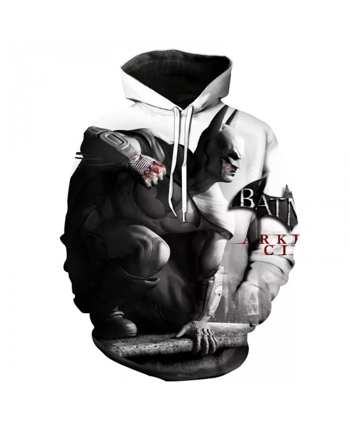 2021 New Men's Fashion Comics Batman Clown Top 3d Digital Printing Clothes Men and Women the Same Casual Trend Hoodie