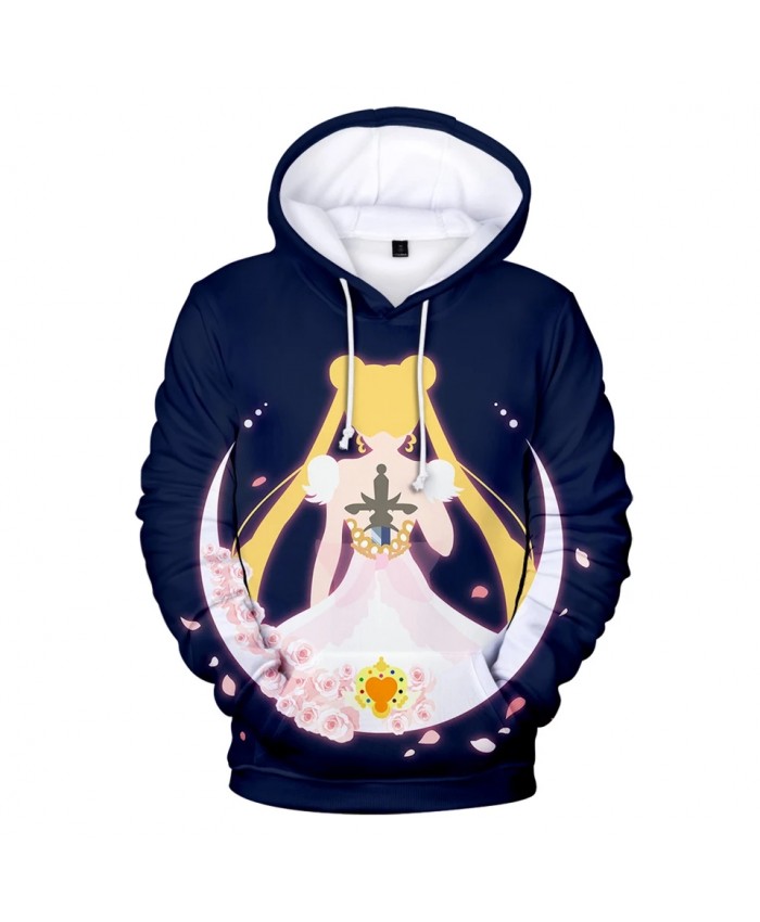Hot Sailor Moon 3D Hoodies Women Men 2021 New Fashion Sweatshirt Harajuku Hoodies 3D Print Sailor Moon Hoodie Girls Clothing