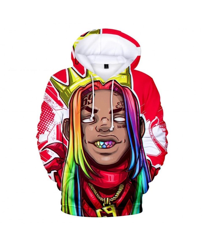 New Hot 6IX9INE 3D Hoodies Men Women Sweatshirts Harajuku Kids Hoodie bpys girls pullovers Print 3D 6IX9INE Hoodies Men Clothing