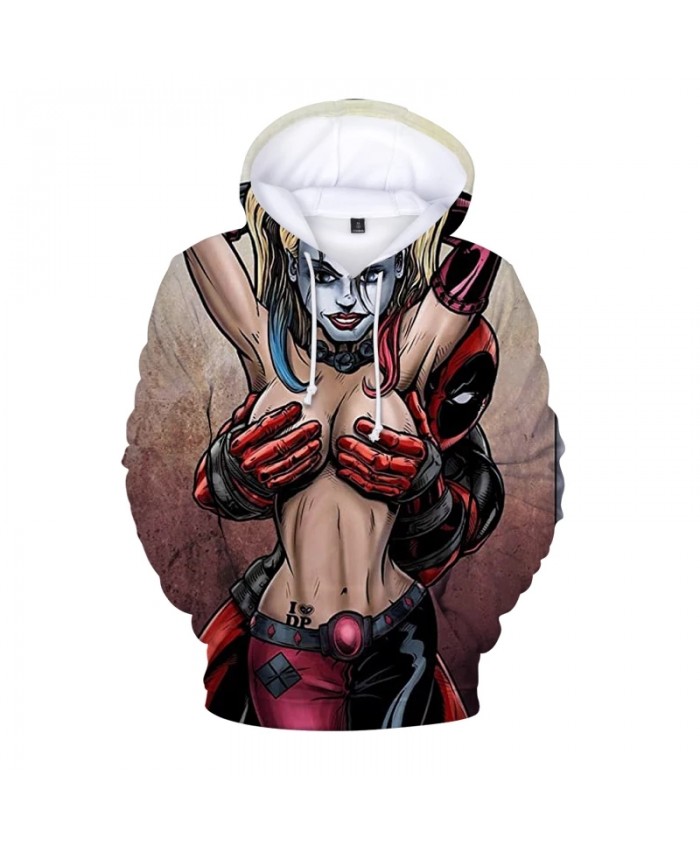 Hoodies Women Men Suicide Squad 3D Print Oversize Plus Size Hoodie Pullover All-match Korean Style Ulzzang Streetwear Sweatshirt