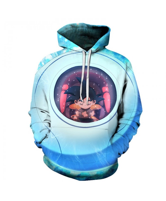 3D Dragon Ball Rest In The Jar Men Pullover Sweatshirt Pullover Hoodie Casual Hoodies Fashion Anime 2021 Men Hoodie