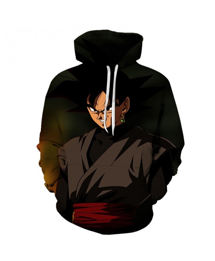 3D Hoodies Wearing Green Earring Men Pullover Sweatshirt Pullover Hoodie Brand Casual Hoodies Men Fashion Men Hoodie