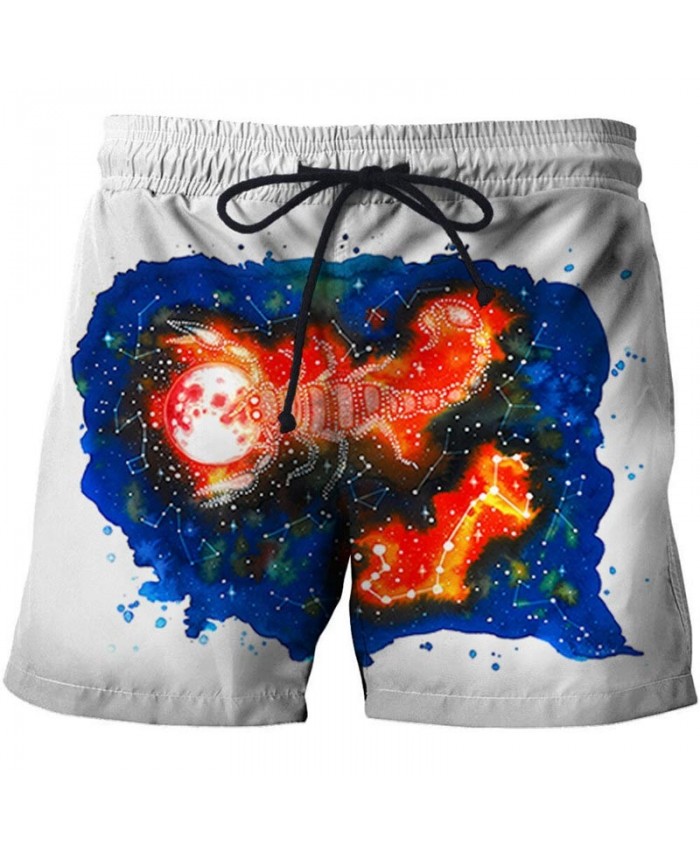 3D Print Ant By Pixie Cold Artist Men Beach Short Casual Cool Men Stone Printed Beach Shorts Summer Watersport Male