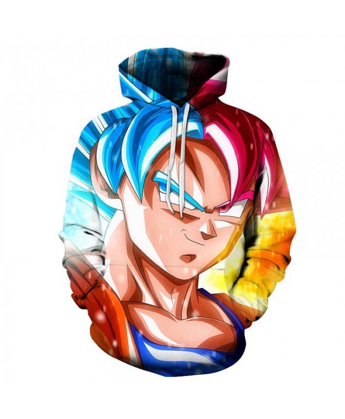 3D Print Dragon Ball Proud Eyes Men Pullover Sweatshirt Pullover Hoodie Casual Hoodies Fashion Men Tracksuits Hoodie