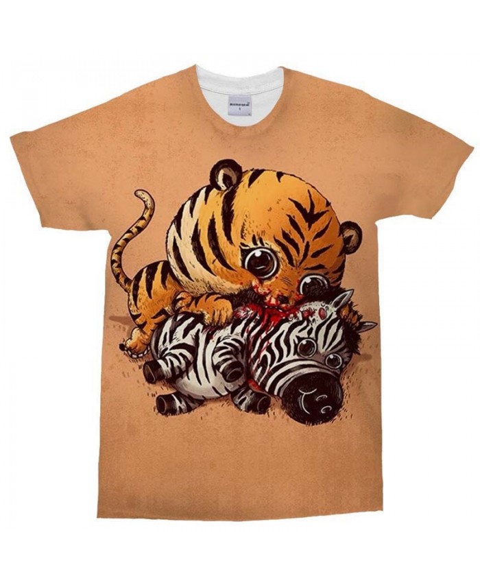 3D Print Men's T Shirt King Of The Forest Casual Fashion Crossfit Shirt Men Tops&Tee Brand