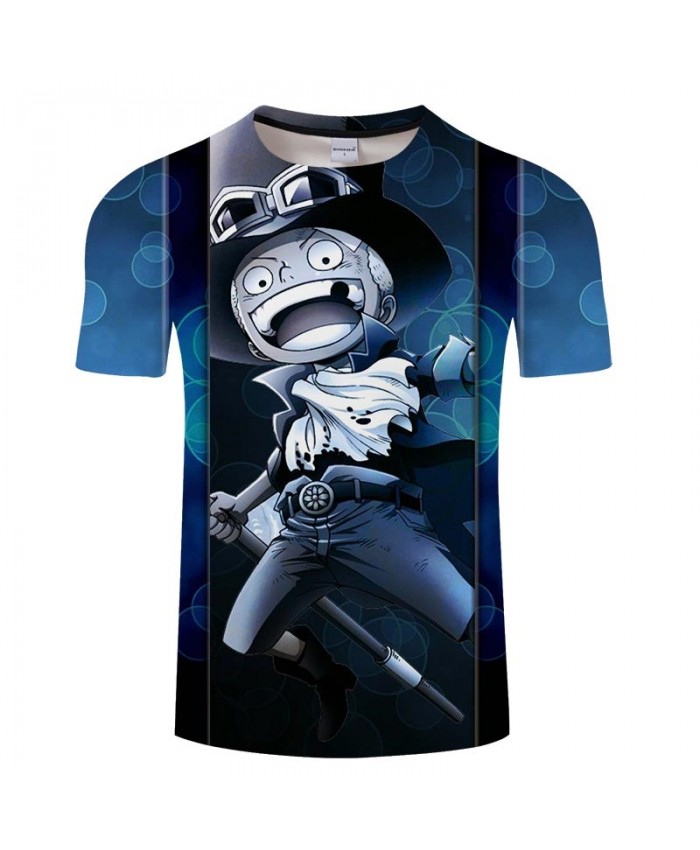 3D Print Open Mouth One Piece Men tshirt Crossfit Shirt Casual Summer Short Sleeve Male tshirt Round Neck Brand Men