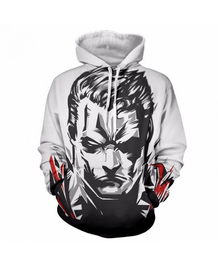 3D Print Superman Unisex Pullover Hoodie Funny Fashion 3D Hoodie Sweatshirt