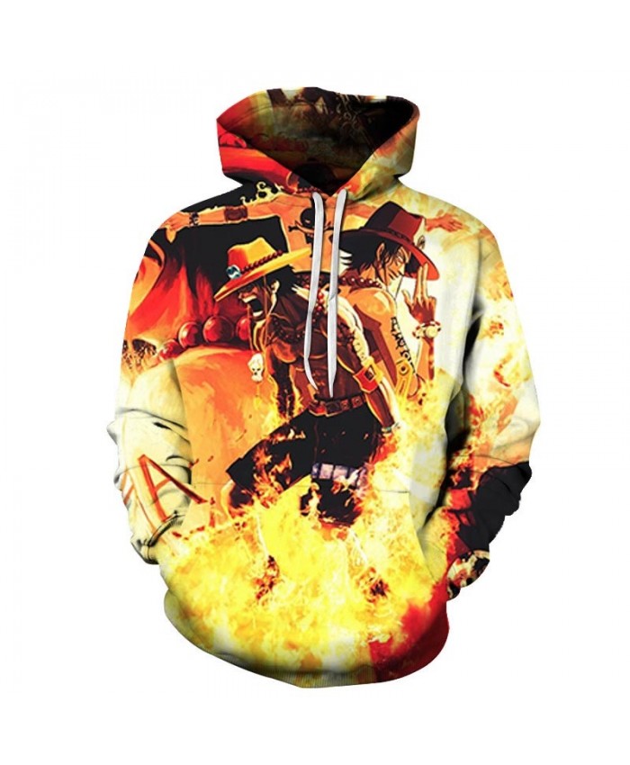 3D Print Surrounded by fire One Piece Men Hoodies Mens Pullover Sweatshirt Fashion Men Hoodies Pullover Casual Men