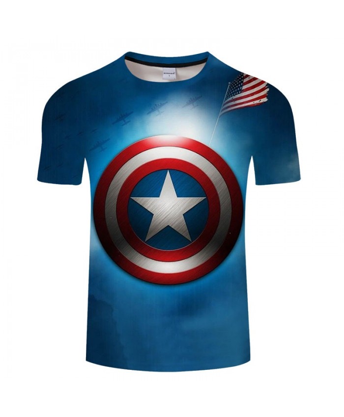 3D Print T Shirt Men Fitness Shirt Fashion Casual The Avengers 4 Short Sleeve O-neck Crossfit Shirt Tops&Tees Men