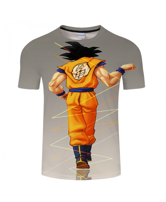 3D Print T shirt Men Women Dragon Ball Summer Anime Short Sleeve O-neck Streetwear Tops&Tees Tshirts Drop Ship