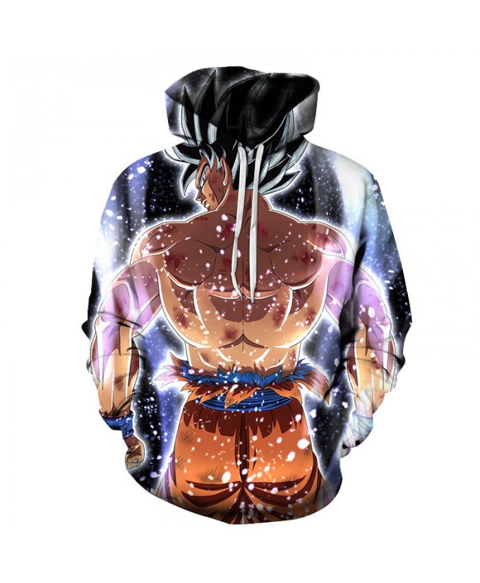 3D Print Whole Body Muscle Dragon Ball Men Pullover Sweatshirt Pullover Hoodie Casual Hoodies Fashion Men Hoodie