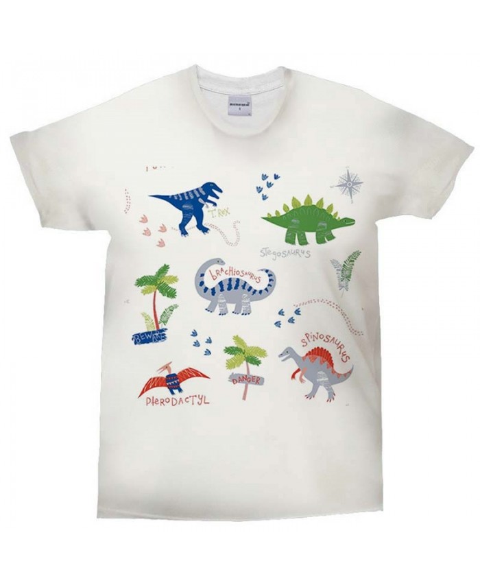 3D Print t shirt Colorful Dinosaur Man's T-shirt CasualCrossfit Shirt Fashion Men Tops&Tee O-neck