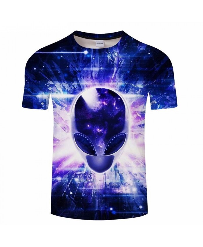 3D Print t shirt Purple Alien Fashion T Shirt Men Brand T Shirt Men Brand Casual Men o-Neck Brand