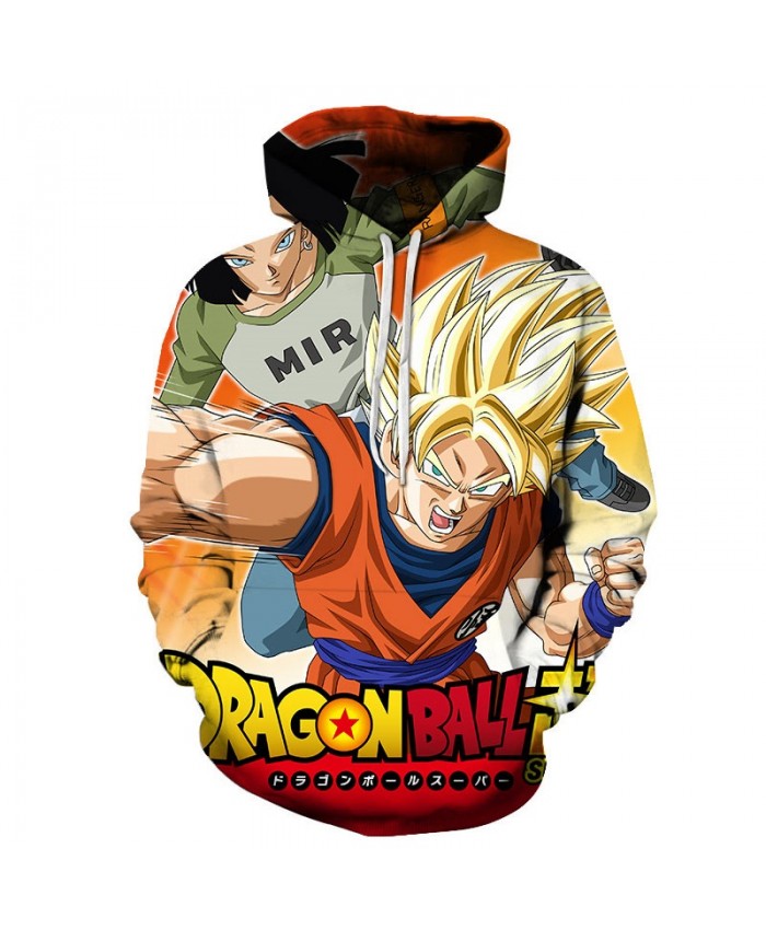 3D Printed Cyclone Attack Dragon Ball Men Pullover Sweatshirt Pullover Hoodie Casual Hoodies Fashion 2021 Men Hoodie
