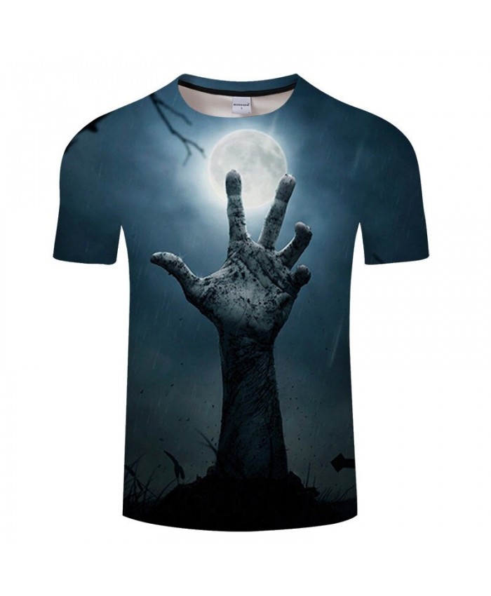 3D Printed Darkness Falls Men tshirt Crossfit Shirt Casual Summer Short Sleeve Male tshirt Men Round Neck Tops&Tee