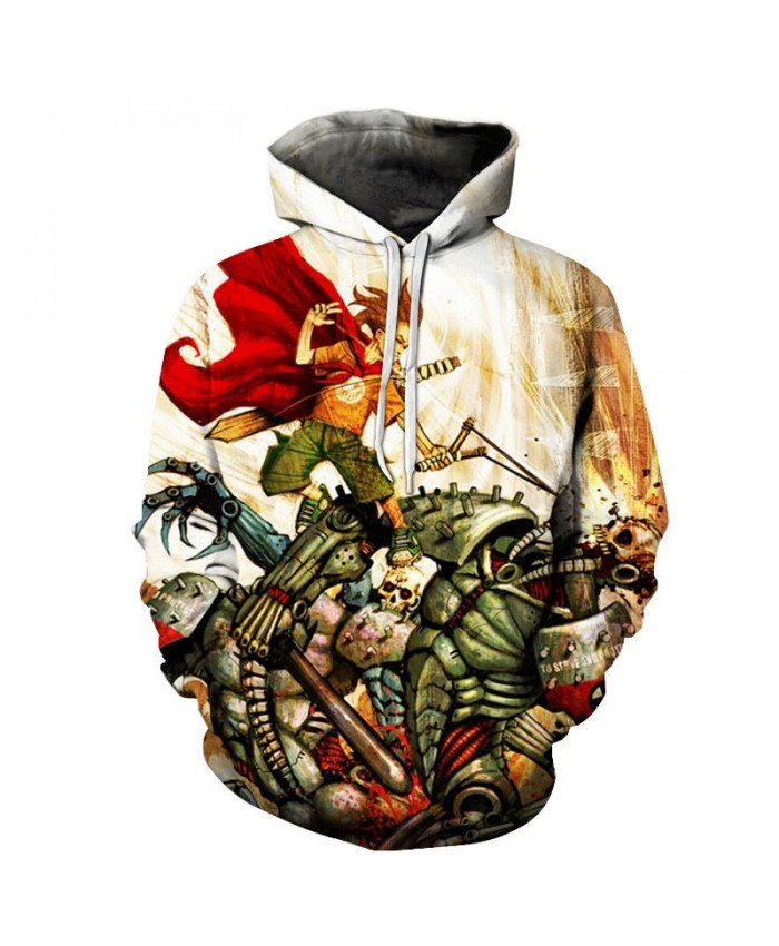 3D Printed Pull The Slingshot Men Pullover Sweatshirt Clothing for Men 2021 New Custom Pullover Hoodie Streetwear