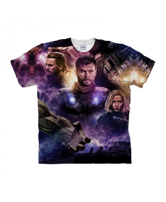 3D Printed The Avengers Purple Light Men tshirt Crossfit Shirt Casual Summer Short Sleeve Men T Shirts Fashion