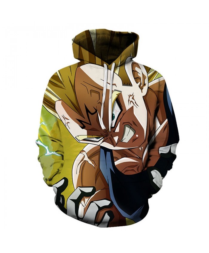 3D Printed Tooth Decay Dragon Ball Men Pullover Sweatshirt Pullover Hoodie Casual Hoodies Fashion Anime Men Hoodie