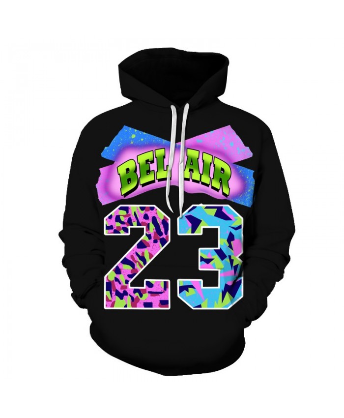 3D Sweatshirts Unisex 23 BEL Hoodies With 3D Print Unique Autumn Winter Loose Thin Hooded Hoody Tops&Tees