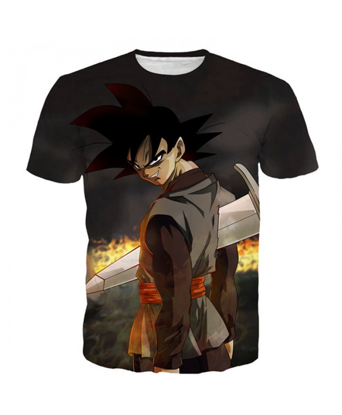 3D T Shirt Dragon Ball Tshirt Hot An3D T Shirt Homme Dragon Ball Tshirt Hot Animation Super Vegeta Saiya Printed Tee Shirt A