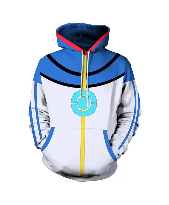 Adult Men Women 3D Print Poke Ball Print Hoodie Pokemon Go Hooded Hoodies Pullover Tops Hoody Clothing