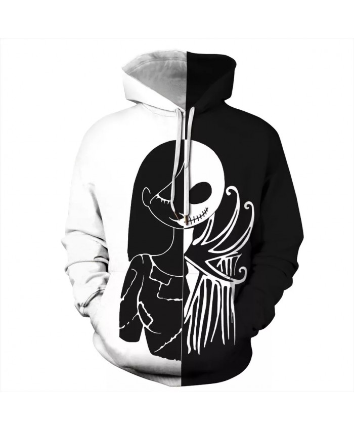Men's New 3D Print Hooded 2021 New Fashion Casual Hoodies Joker Tracksuit Street Wear Top Clothing
