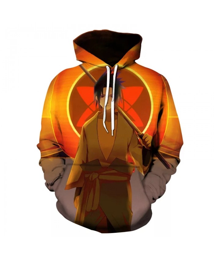 Spring And Autumn New Men's And Women's Hoodie 3d Printing Naruto Harajuku Children's Cartoon Anime Sweatshirt Coat