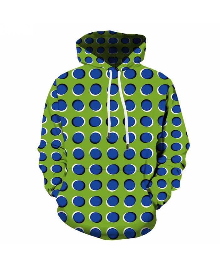 3d Hoodies Psychedelic Hoodie Men Abstract 3d Printed Dizziness Sweatshirt Printed Geometric Hoody Anime Hooded Casual