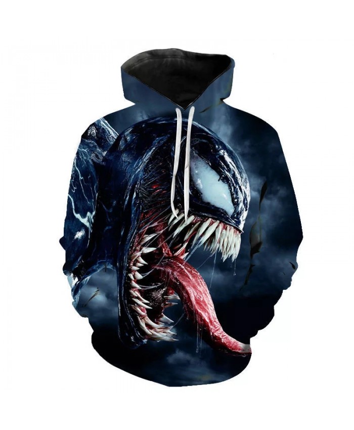 Autumn Venom Hoodie Men's Women's Children's Fashion Casual Sweatshirt 3d Print Pullover Street Hip Hop Harajuku Top
