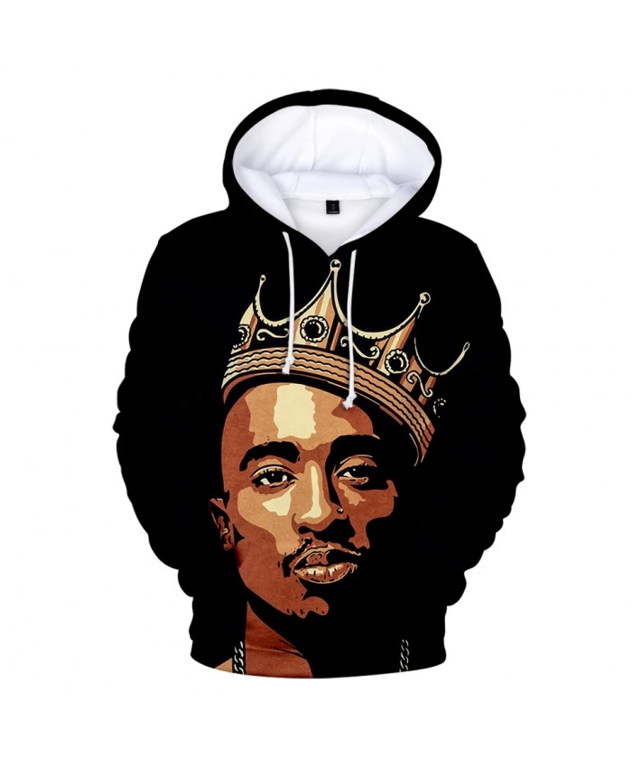 2021 Hot Rap Gangsta 2Pac Hoodies Men women 3D Print Harajuku High Quality Casual Clothes Gangsta 2Pac Men's Hoodies Sweatshirt