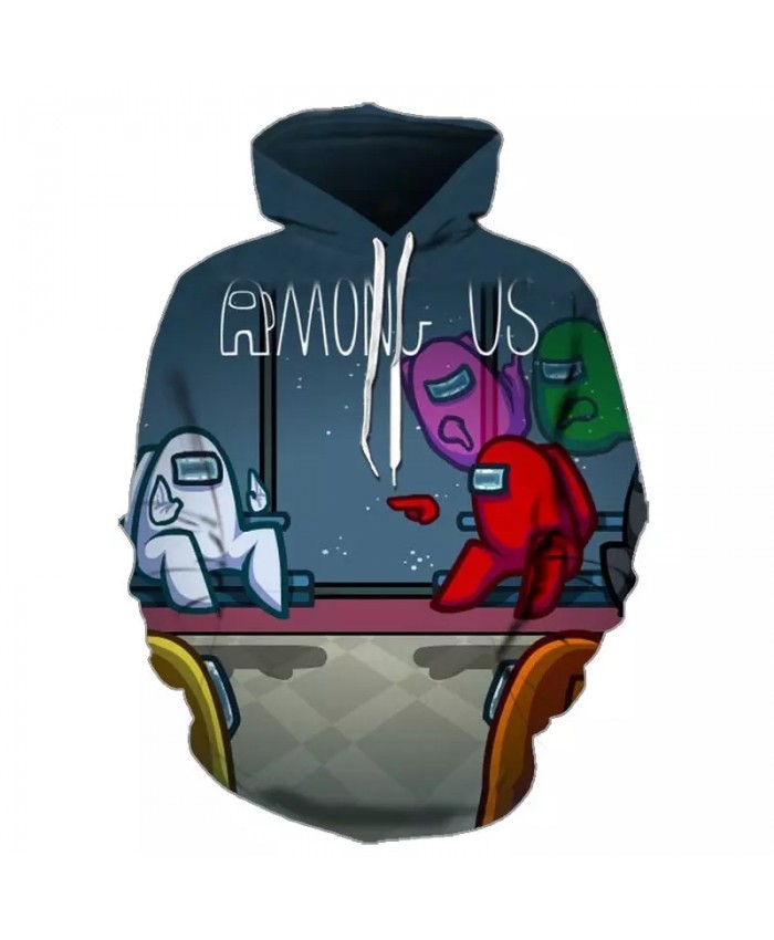 New Game Among Us Impostor Hoodies Men Kawaii Cartoon Among Us Hoody Funny Anime Streetwear Fashion Unisex Sweatshirts Male