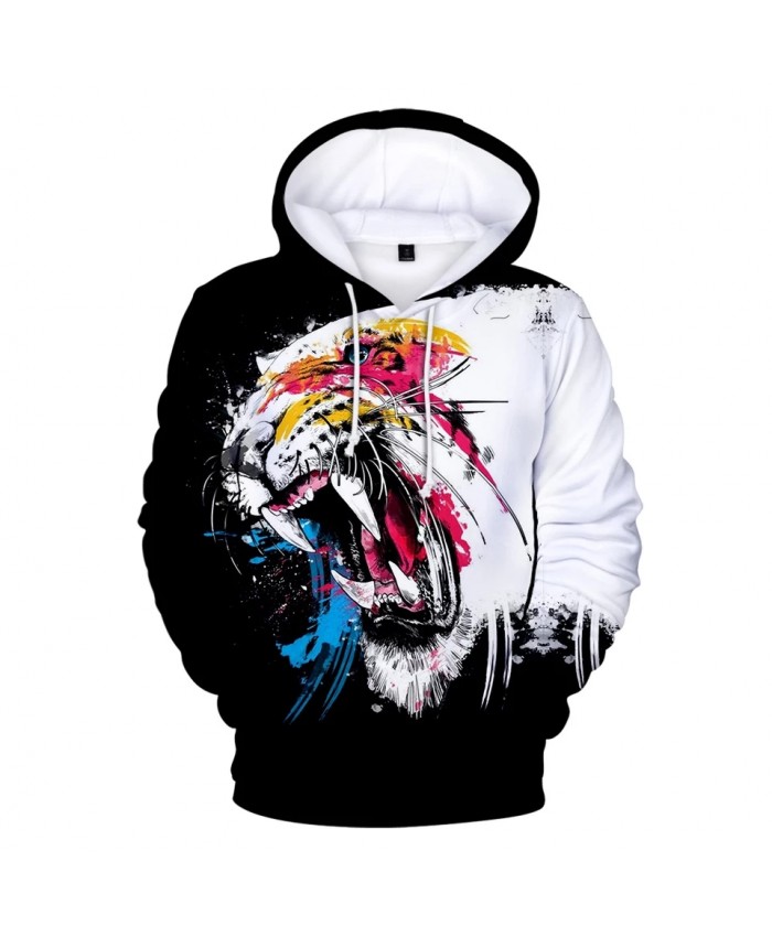 Hooded Beast Wolf Pullovers Clothes Hip Hop 3D Print Spring Men women 2021hot Sale Wild Animal Hoodies Casual Hoodie Sweatshirts