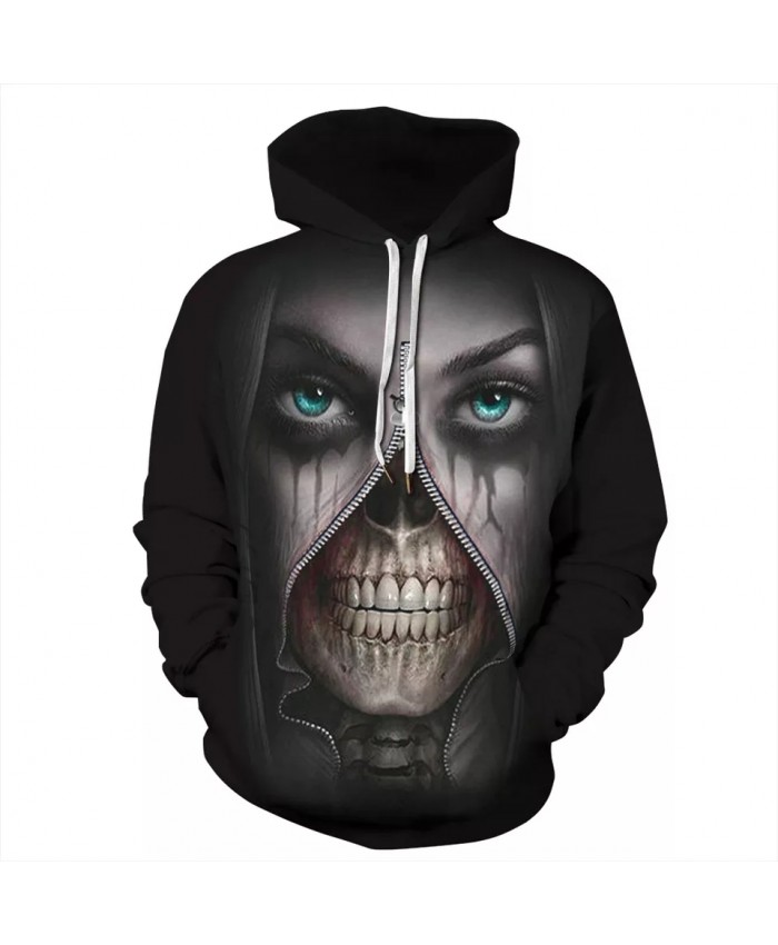2021 New 3D Print Hoodie Men's Hooded Autumn Winter Hip Hop Hoody Tops Fashion Casual Dropship