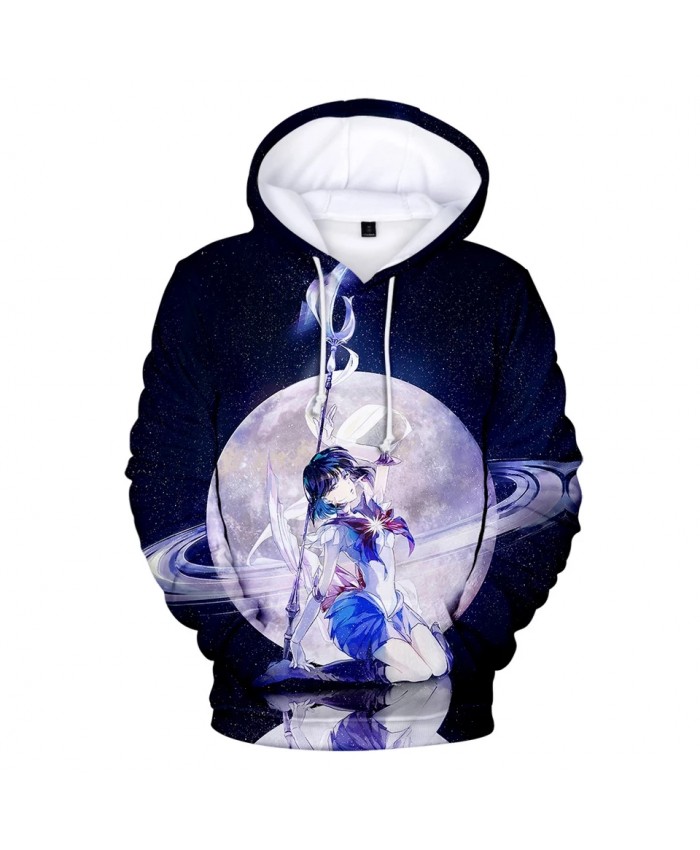 2021 Autumn Move New 3d Printing Sailor Moon Men And Women Hoodie Sweatshirt Children Casual Cartoon Anime Sweatshirt Coat